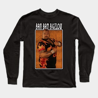 Vintage Wwe Bam Bam Bigelow Long Sleeve T-Shirt